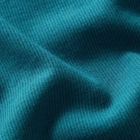 2x2 Dzianina ściągaczowa Jednokol – petrol, 