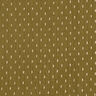 Muślin / Tkanina double crinkle Nadruk foliowy kwadraciki – ciemna oliwka/złoto,  thumbnail number 1