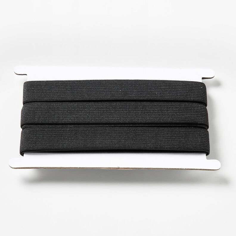 Taśma gumkowa gładka [3 m | 20 mm] – czerń,  image number 1