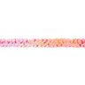 Elastyczna bordiura z cekinami [20 mm] – brzoskwiniowopomarańczowy/róż,  thumbnail number 1