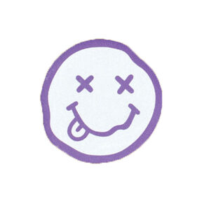 Naszywka odblaskowa Smiley [44x44 mm], 