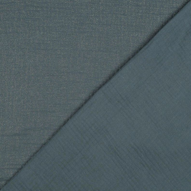 Muślin / Tkanina double crinkle drobne błyszczące kropki | Poppy Fabrics – pinia,  image number 3