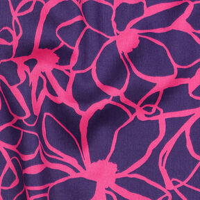 Satyna bawełniana Magnolia | Nerida Hansen – lilia/pink, 
