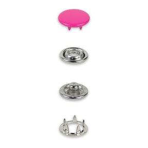 Zatrzaski do koszulek [12 mm] | Prym – pink, 