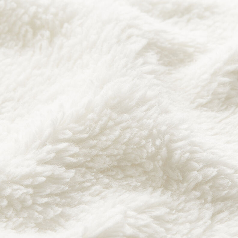 Sherpa bawełniana jednokol. – mleczna biel,  image number 2
