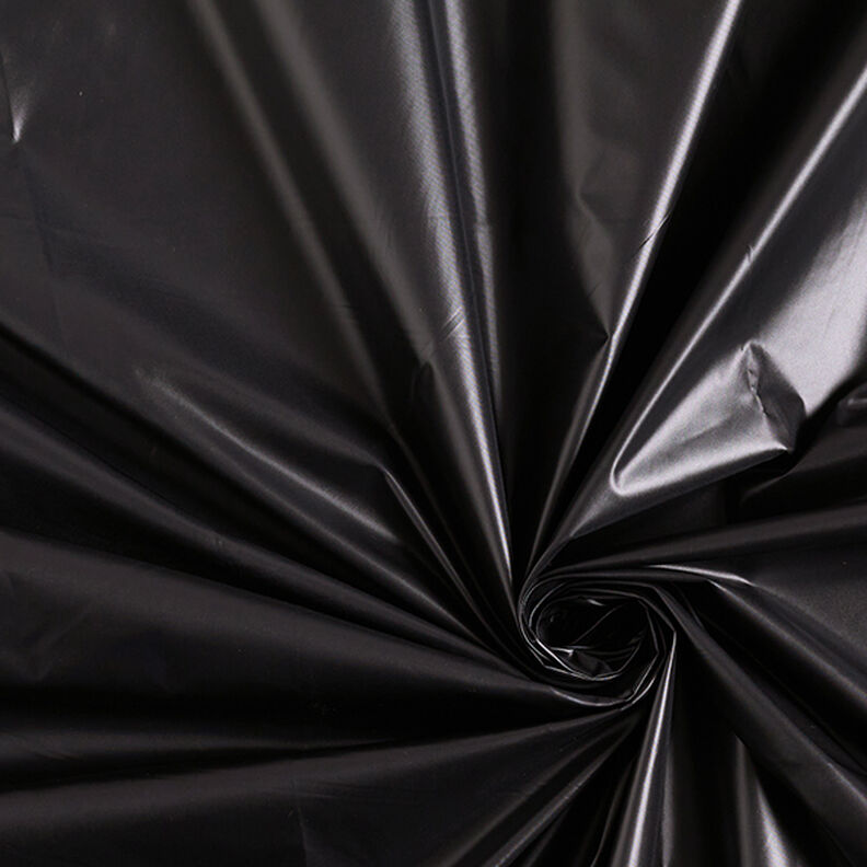 Wodoodporna tkanina kurtkowa ultralekki – czerń,  image number 1