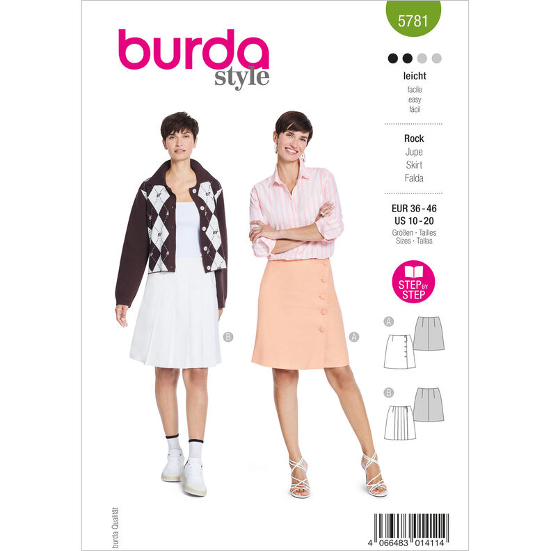 Spódnica | Burda 5781 | 36-46,  image number 1