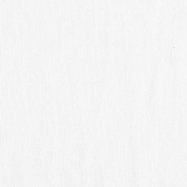 2x2 Dzianina ściągaczowa Jednokol – biel,  image number 4