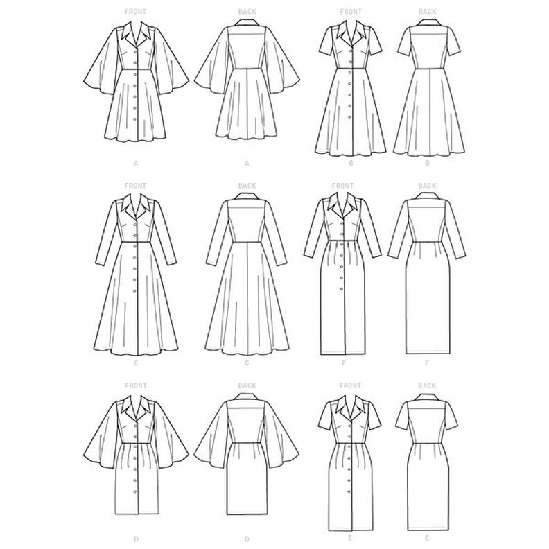 Sukienka, Vogue 9345 | 32 - 40,  image number 11