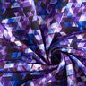 Softshell kolorowe trójkąty nadruk cyfrowy – winogronowy,  thumbnail number 4