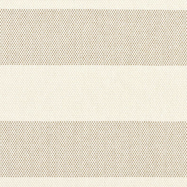 Tkanin dekoracyjna Panama szerokie paski &ndash; kreci/jasnobeżowy,  image number 1