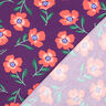 Dzianina dresowa drapana kwiaty | by Poppy – czerwona lilia/homar,  thumbnail number 4