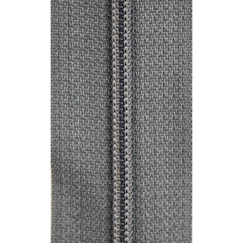 Zamek błyskawiczny na metry [5 mm] Tworzywo sztuczne | Prym – ciemnoszary,  image number 1
