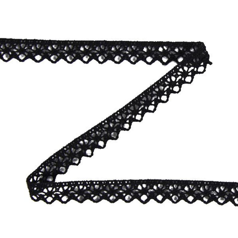 Koronka klockowa (13 mm) 17 – czerń,  image number 1