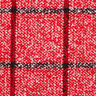Bouclé na płaszcze w kratkę – czerwień,  thumbnail number 1