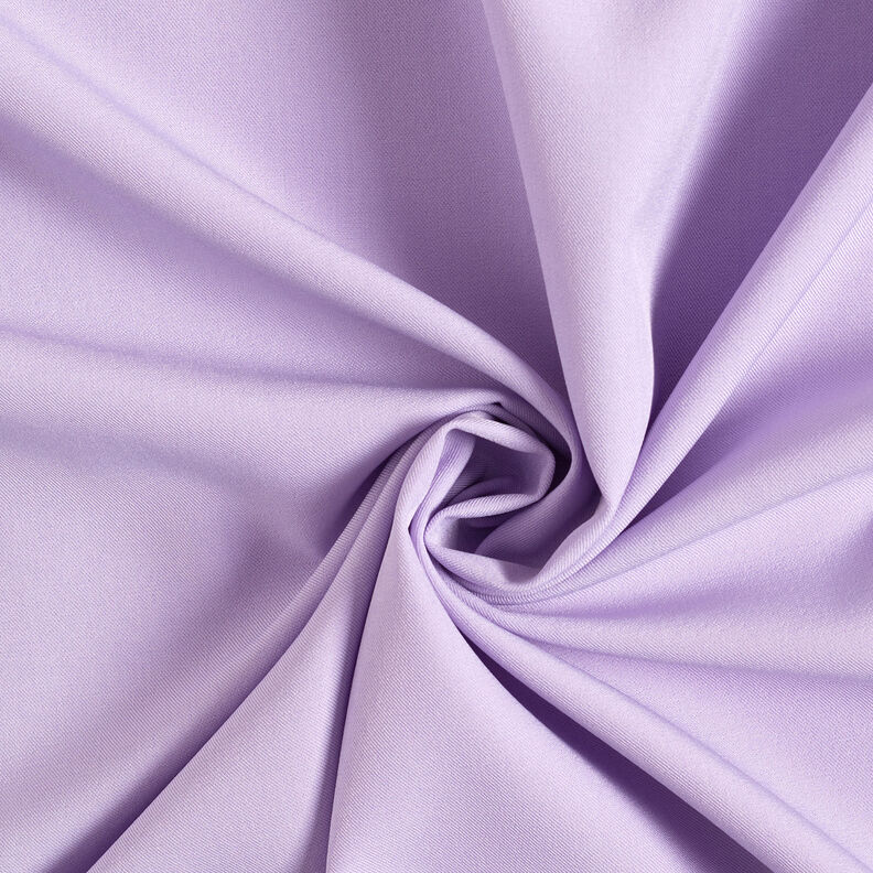 Lekka tkanina spodniowa strecz, jednokol. – liliowy,  image number 1
