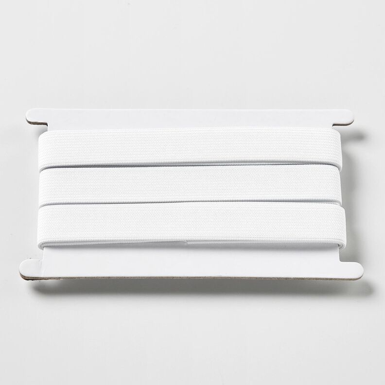 Taśma gumkowa gładka [3 m | 20 mm] – biel,  image number 1