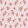 Tkanina bawełniana Kreton kwiaty mini – różowy/intensywny róż,  thumbnail number 1