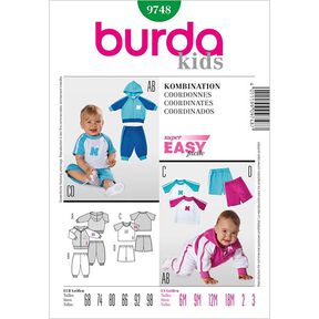 Komplet, Burda 9748, 