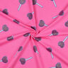 Dżersej bawełniany lizaki brokatowe w kształcie serca | Poppy Fabrics – pink,  thumbnail number 3