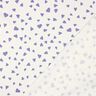 Dzianina dresowa pętelkowa serca | Poppy Fabrics – kość słoniowa/liliowy,  thumbnail number 3