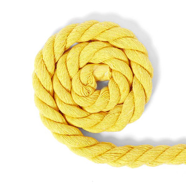 Sznurek bawełniany [Ø 14 mm] 8 - żółty,  image number 1