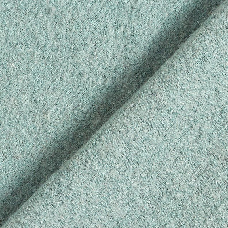 Lekka dzianina swetrowa z wełny z domieszką wiskozy – zieleń trzcinowa,  image number 3
