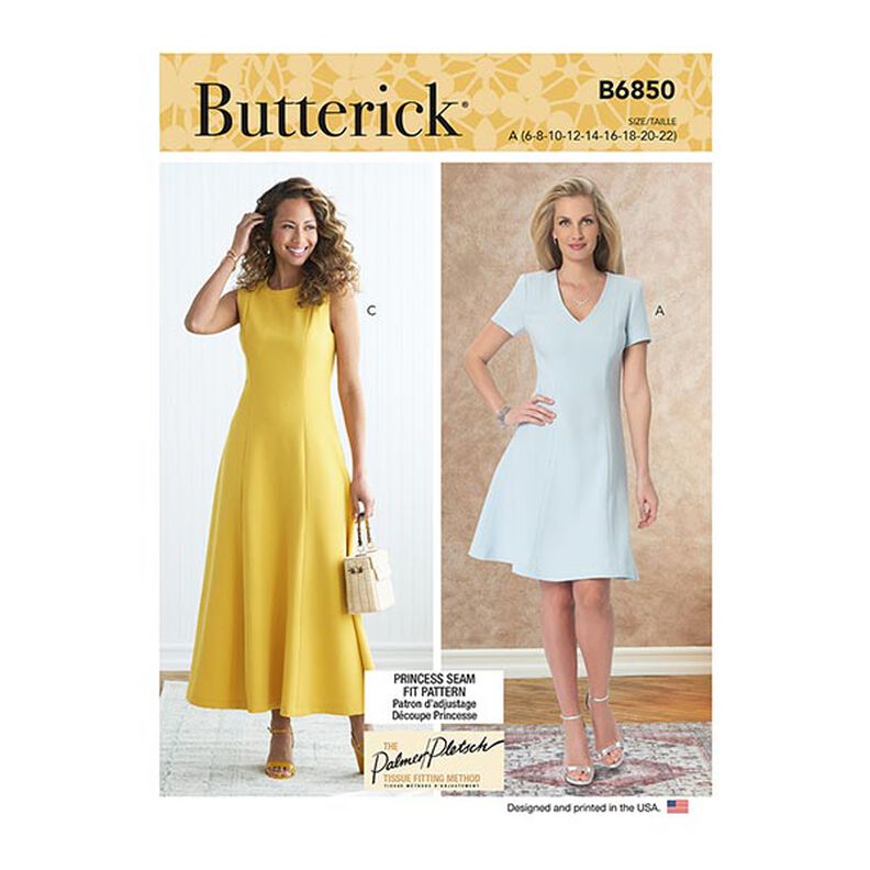 Sukienka | Butterick 6850 | 32-48,  image number 1