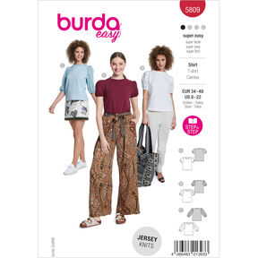 Koszula | Burda 5809 | 34-48, 