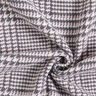 Materiał na płaszcze w kratkę glen – antracyt/róż | Resztka 60cm,  thumbnail number 3