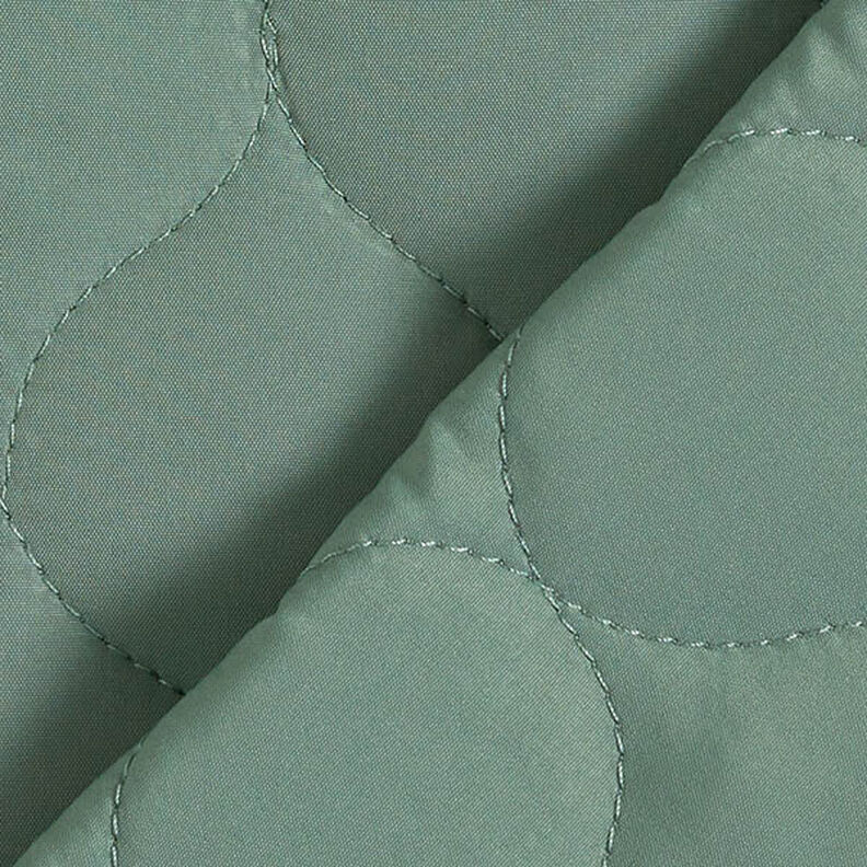 Tkanina pikowana wzór koła – zieleń trzcinowa,  image number 4