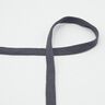 płaski sznurek Bluza z kapturem Bawełna [15 mm] – czarny brąz,  thumbnail number 1
