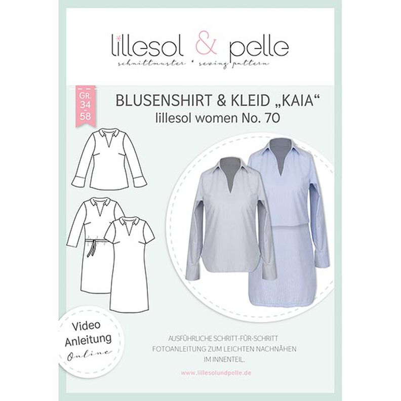 Bluza & Sukienka Kaia | Lillesol & Pelle No. 70 | 34-58,  image number 1
