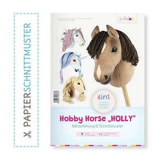 Papierowy wykrój „HOLLY” do samodzielnego szycia głowy konia  | Kullaloo, 