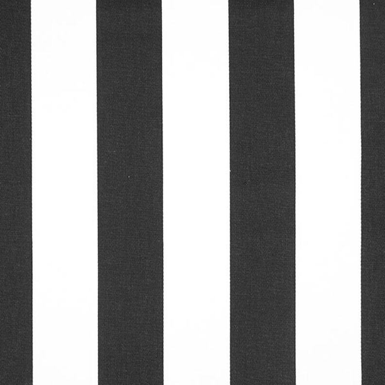 Bawełna diagonalna Paski 3 – czerń/biel,  image number 1