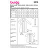 Plus-Size Sukienka / Bluza 5818 | Burda | 44-54,  thumbnail number 9