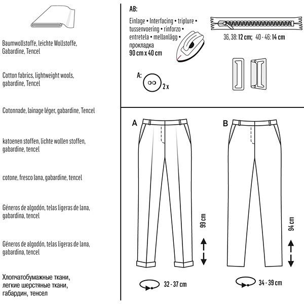 Spodnie, Burda 6689,  image number 5