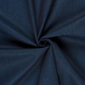 Denim z mieszanki bawełny, melanż – niebieski oceaniczny, 