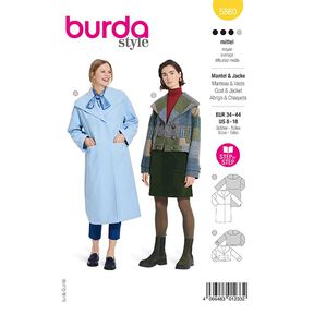 Kurtka / Płaszcz | Burda 5860 | 34-44, 