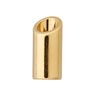 Końcówka do sznurka [ Ø 5 mm ] – złoto metaliczny,  thumbnail number 2
