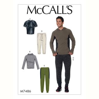 Odzież męska - Top|Sweter|Spodnie, McCalls 7486 |, 