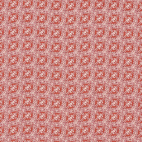 Satyna poliestrowa paisley w romby – miedź, 