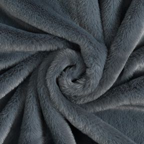 wysokiej jakości, jednokolorowe sztuczne futro – szary błękit, 