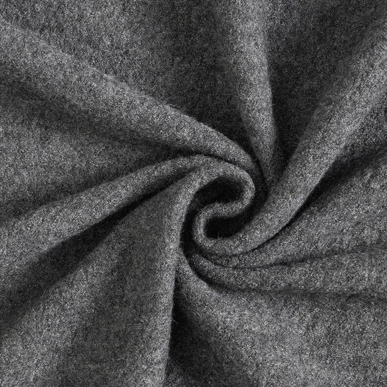 Lekka dzianina swetrowa z wełny z domieszką wiskozy – ciemnoszary,  image number 1