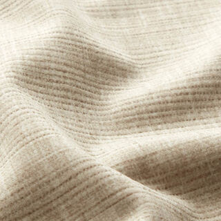 Tkanina tapicerska aksamitna tkana struktura – jasnobeżowy, 