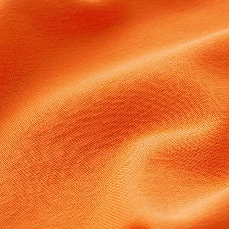 Dżersej bawełniany średniej ciężkości jednokol. – pomarańcza, image number 4