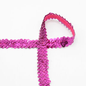 Elastyczna borta z cekinami [20 mm] – pink, 
