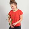 FRAU TINA – swobodna koszulka basic z krótkim rękawem, Studio Schnittreif | XS - XXL,  thumbnail number 4