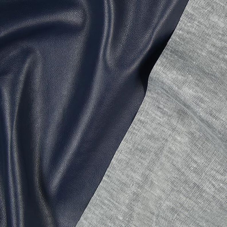 Imitacja skóry nappa – granat navy,  image number 4