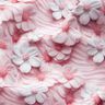 Popelina bawełniana kwiaty cukrowe nadruk cyfrowy – jasny brudny róż,  thumbnail number 2